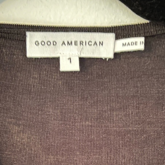 Good American Shimmer Wrap Dress - Picture 4 of 8